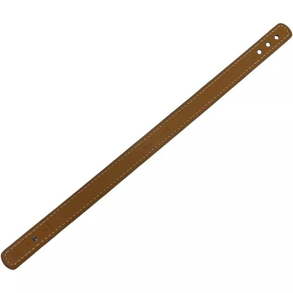 Auth HERMES Sellier Looping Replacement Strap Bracelet Brown Leather - Picture 8 of 16